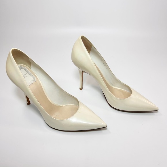 Christian Dior Pearlescent Patent Pointed Toe Heel - Picture 2 of 10